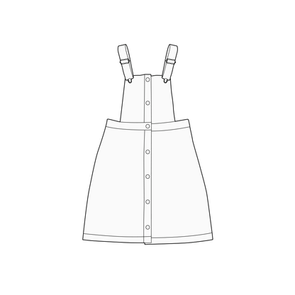 [Pattern] Dress / Special #01 / One-piece / Special (overalls)