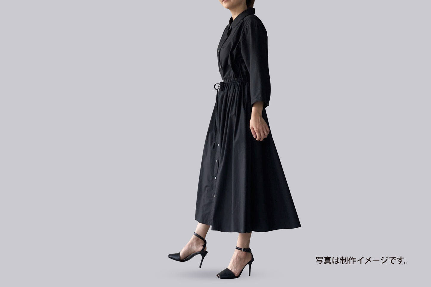 [Pattern] Dress #01 / Gathered dress