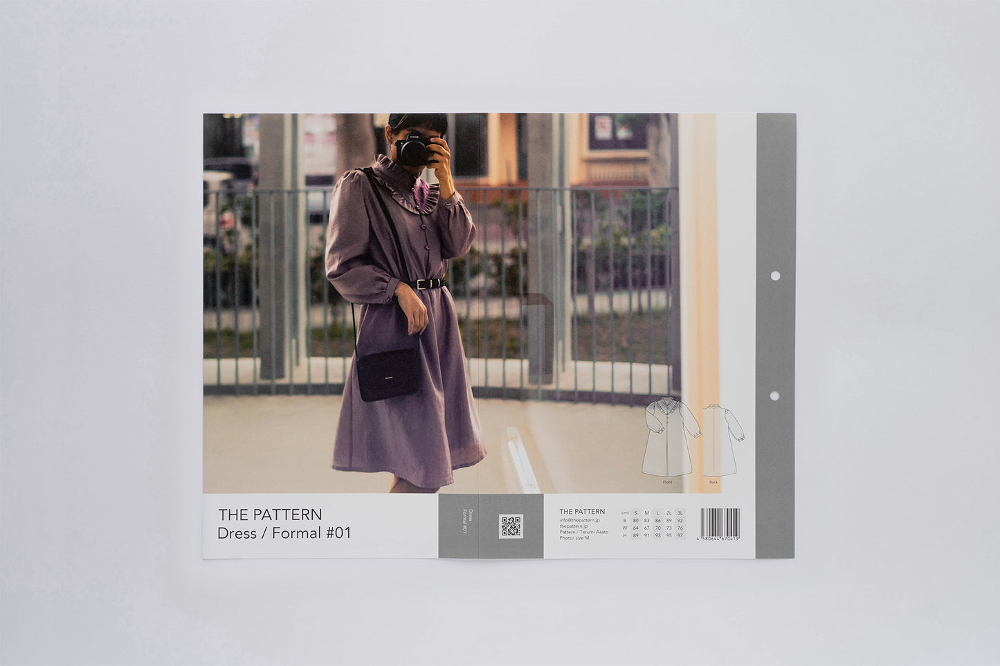 【型紙】Dress / Formal #01 / ワンピース / フォーマル