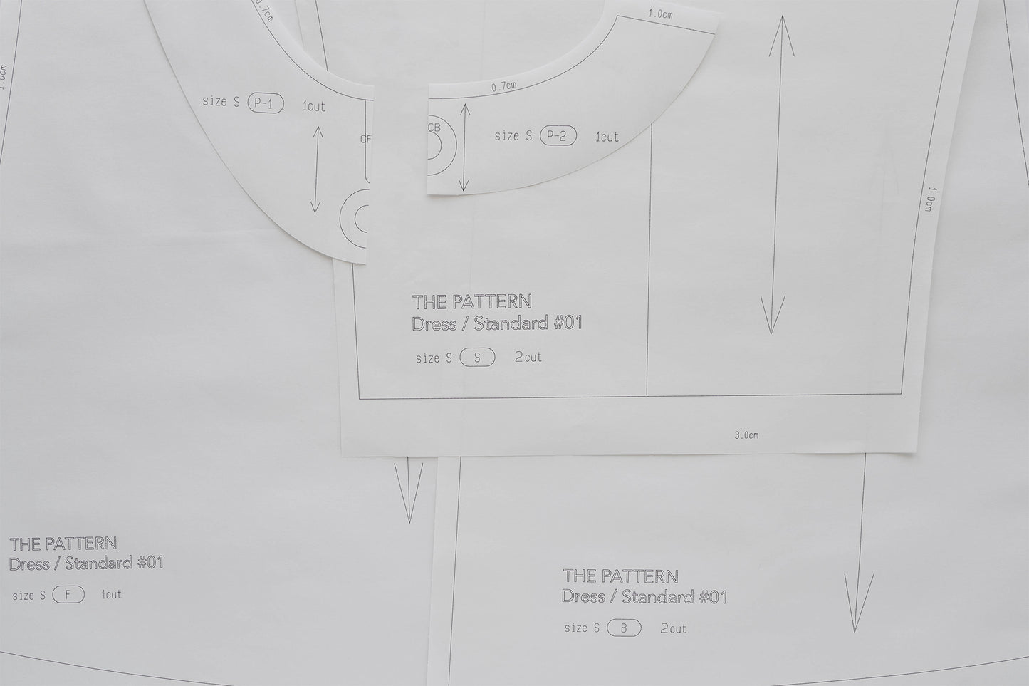 [Pattern] Dress / Standard #01 / One-piece / Standard