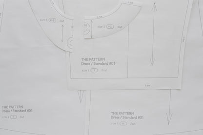 [Pattern] Dress / Standard #01 / One-piece / Standard