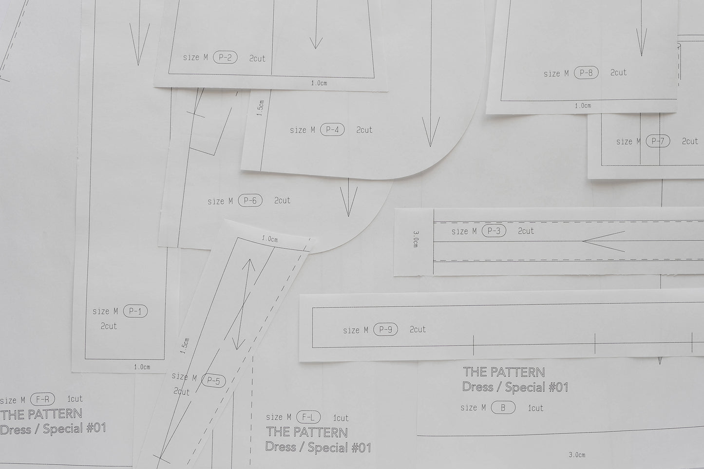 [Pattern] Dress / Special #01 / One-piece / Special (overalls)