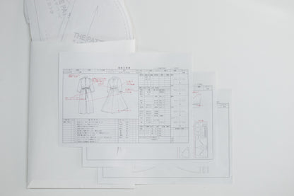 [Pattern] Dress #01 / Gathered dress